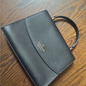 Kate Spade Black Leather Clutch